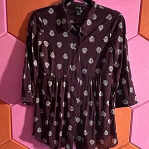 ✨ Y2K Paisley Sheer Top ✨